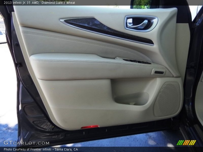Diamond Slate / Wheat 2013 Infiniti JX 35 AWD