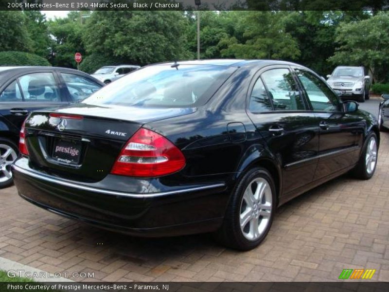 Black / Charcoal 2006 Mercedes-Benz E 350 4Matic Sedan
