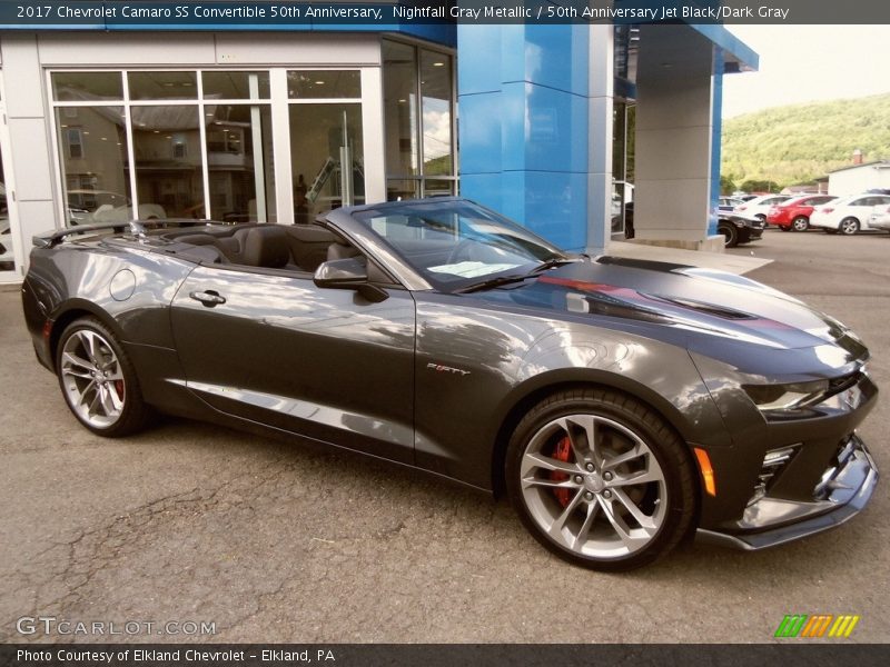 Front 3/4 View of 2017 Camaro SS Convertible 50th Anniversary