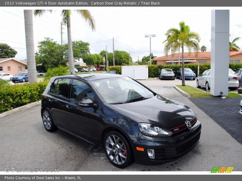 Carbon Steel Gray Metallic / Titan Black 2013 Volkswagen GTI 4 Door Autobahn Edition