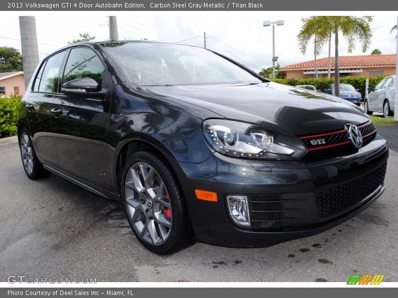 Carbon Steel Gray Metallic / Titan Black 2013 Volkswagen GTI 4 Door Autobahn Edition