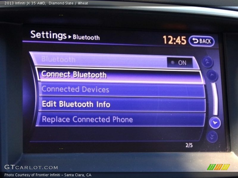 Diamond Slate / Wheat 2013 Infiniti JX 35 AWD