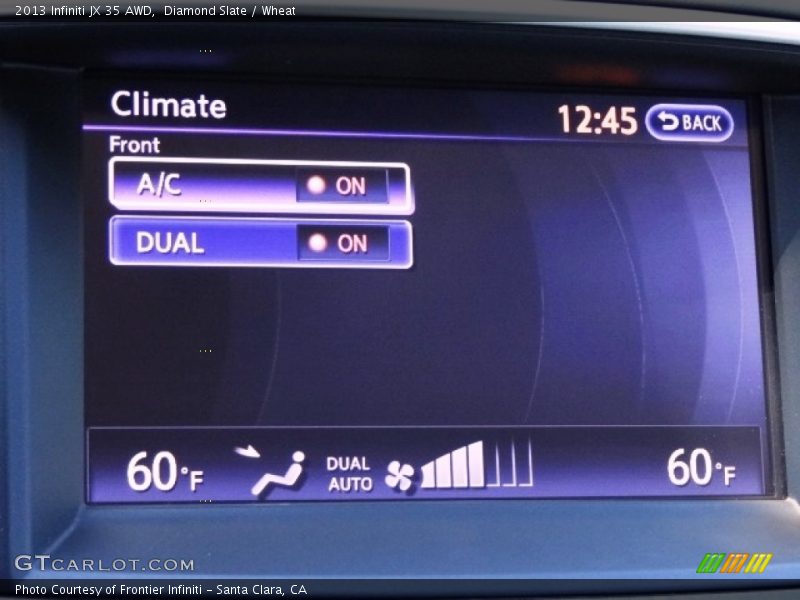 Diamond Slate / Wheat 2013 Infiniti JX 35 AWD