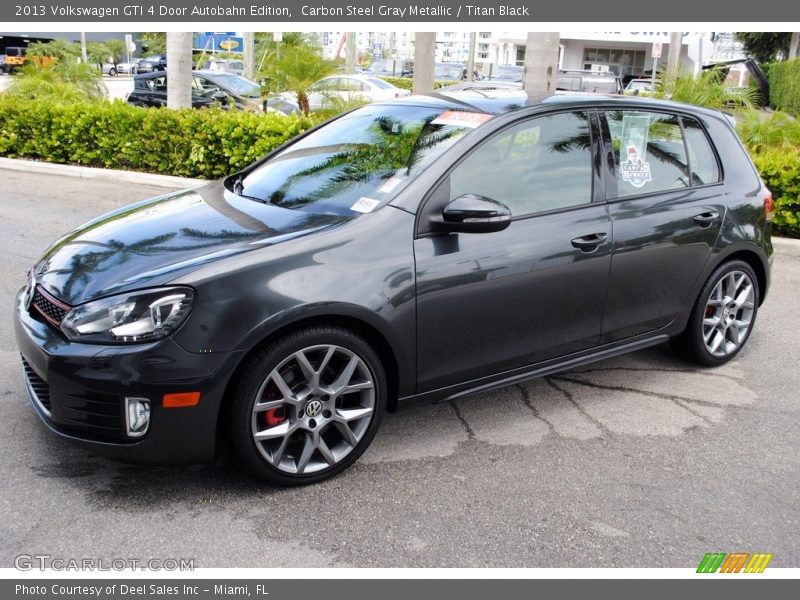 Carbon Steel Gray Metallic / Titan Black 2013 Volkswagen GTI 4 Door Autobahn Edition