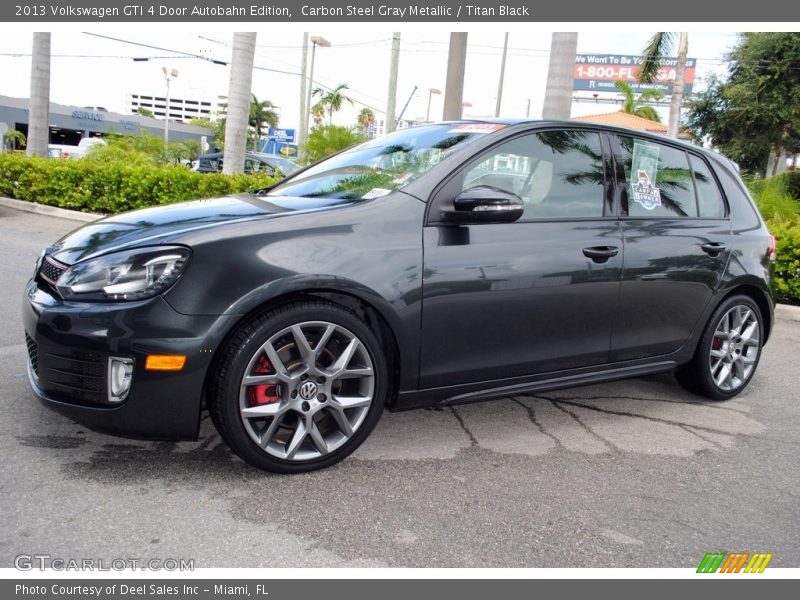 Carbon Steel Gray Metallic / Titan Black 2013 Volkswagen GTI 4 Door Autobahn Edition