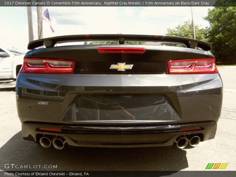 Nightfall Gray Metallic / 50th Anniversary Jet Black/Dark Gray 2017 Chevrolet Camaro SS Convertible 50th Anniversary