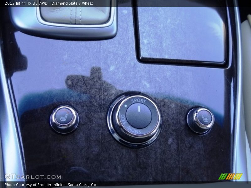 Diamond Slate / Wheat 2013 Infiniti JX 35 AWD
