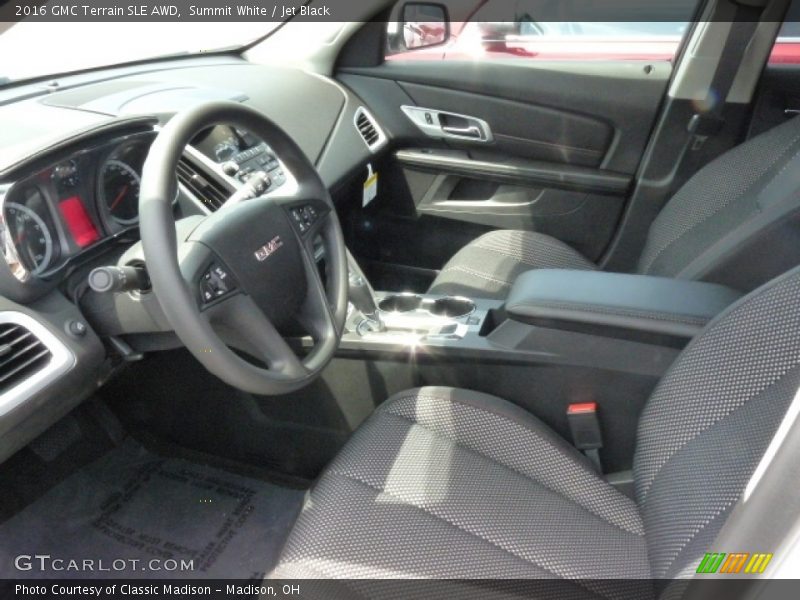 Summit White / Jet Black 2016 GMC Terrain SLE AWD