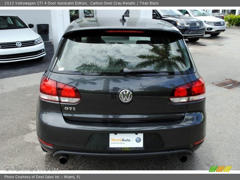 Carbon Steel Gray Metallic / Titan Black 2013 Volkswagen GTI 4 Door Autobahn Edition