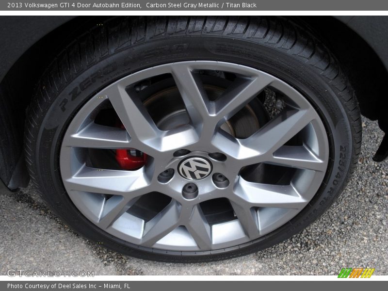 Carbon Steel Gray Metallic / Titan Black 2013 Volkswagen GTI 4 Door Autobahn Edition