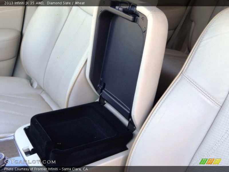Diamond Slate / Wheat 2013 Infiniti JX 35 AWD