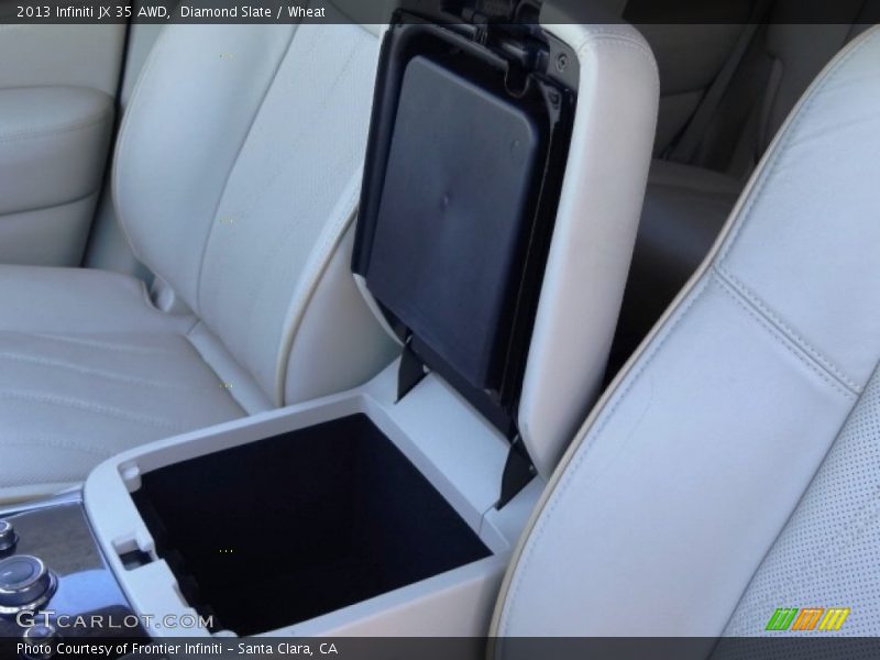 Diamond Slate / Wheat 2013 Infiniti JX 35 AWD