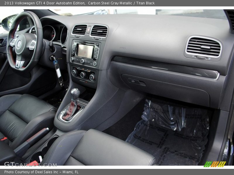 Carbon Steel Gray Metallic / Titan Black 2013 Volkswagen GTI 4 Door Autobahn Edition