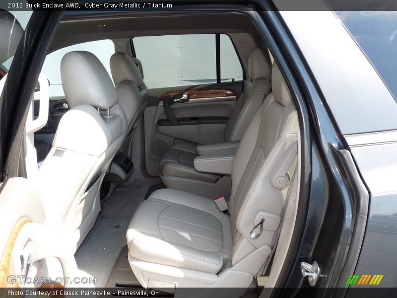 Cyber Gray Metallic / Titanium 2012 Buick Enclave AWD