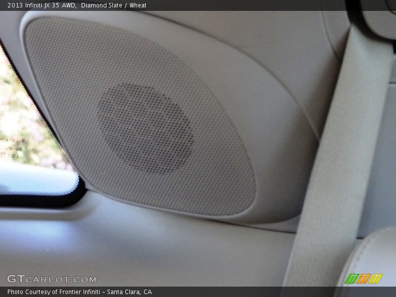 Diamond Slate / Wheat 2013 Infiniti JX 35 AWD