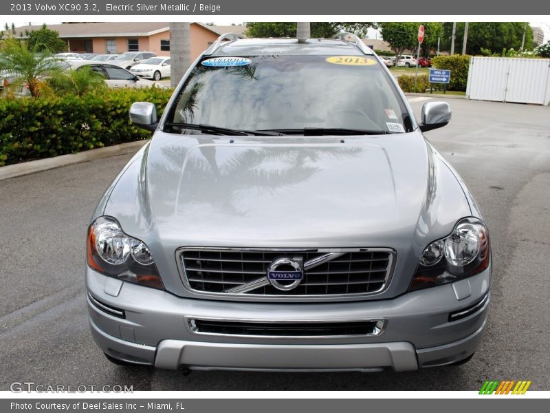 Electric Silver Metallic / Beige 2013 Volvo XC90 3.2