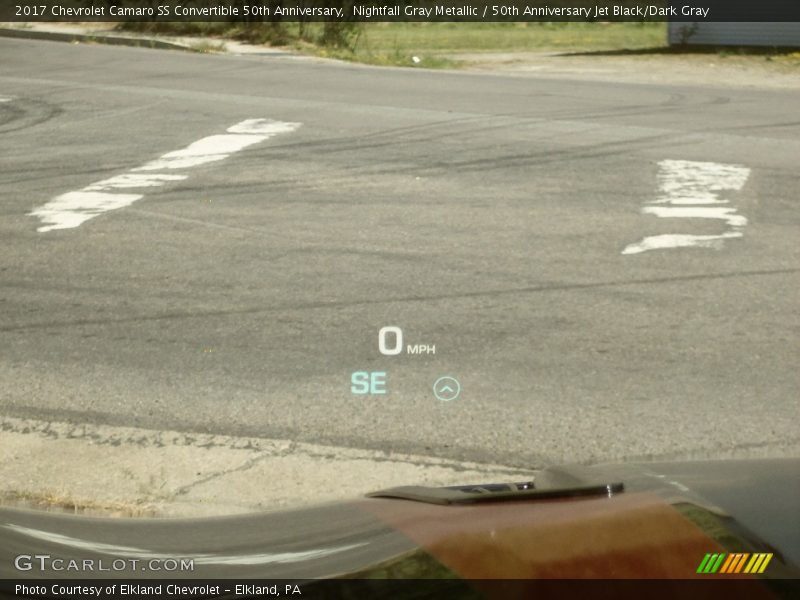 Nightfall Gray Metallic / 50th Anniversary Jet Black/Dark Gray 2017 Chevrolet Camaro SS Convertible 50th Anniversary