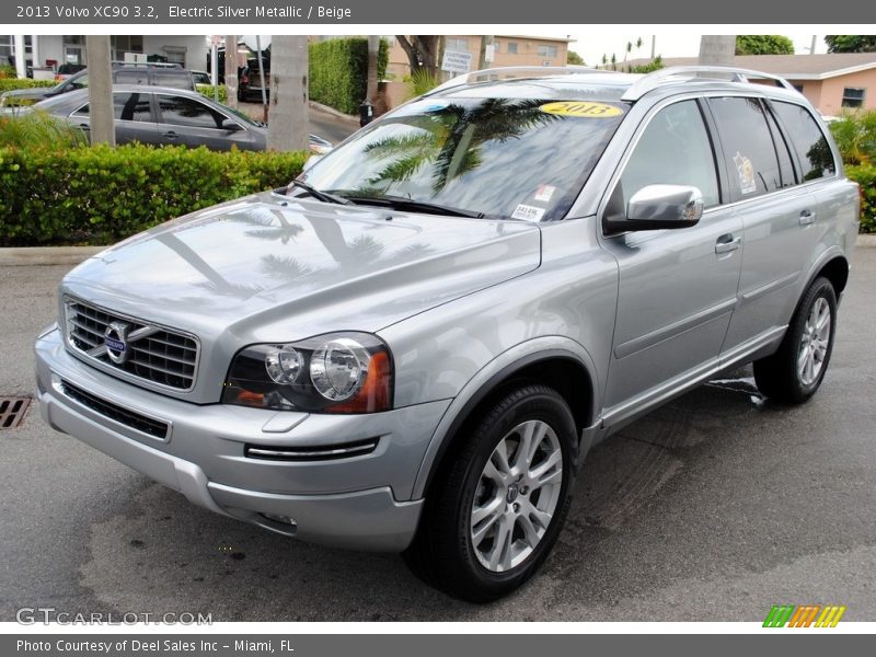 Electric Silver Metallic / Beige 2013 Volvo XC90 3.2