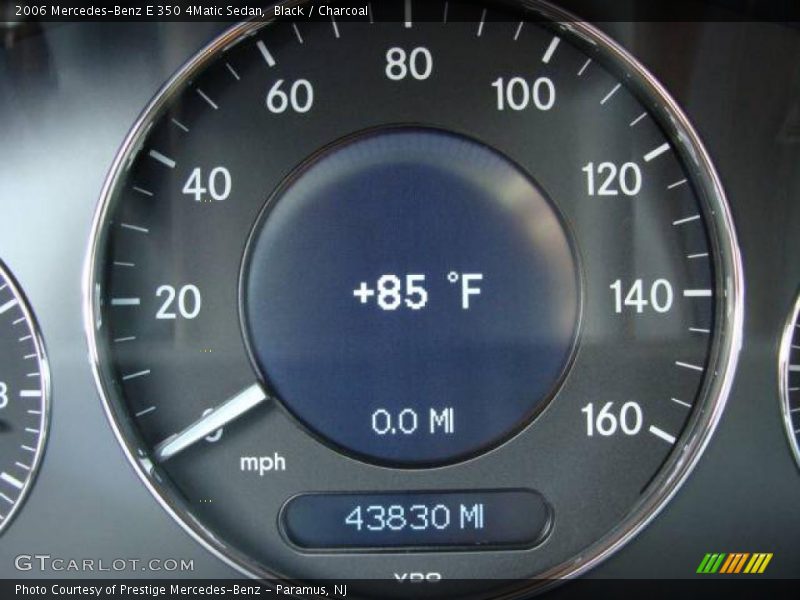Black / Charcoal 2006 Mercedes-Benz E 350 4Matic Sedan