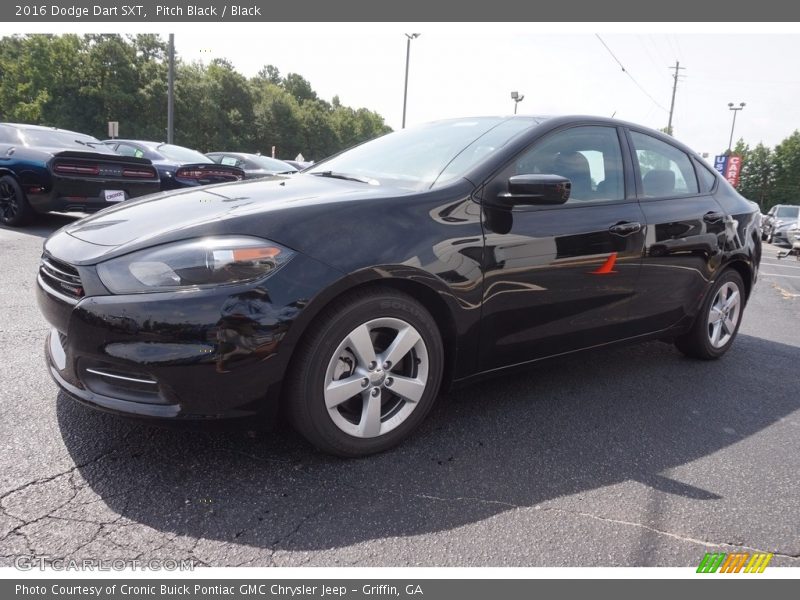 Pitch Black / Black 2016 Dodge Dart SXT