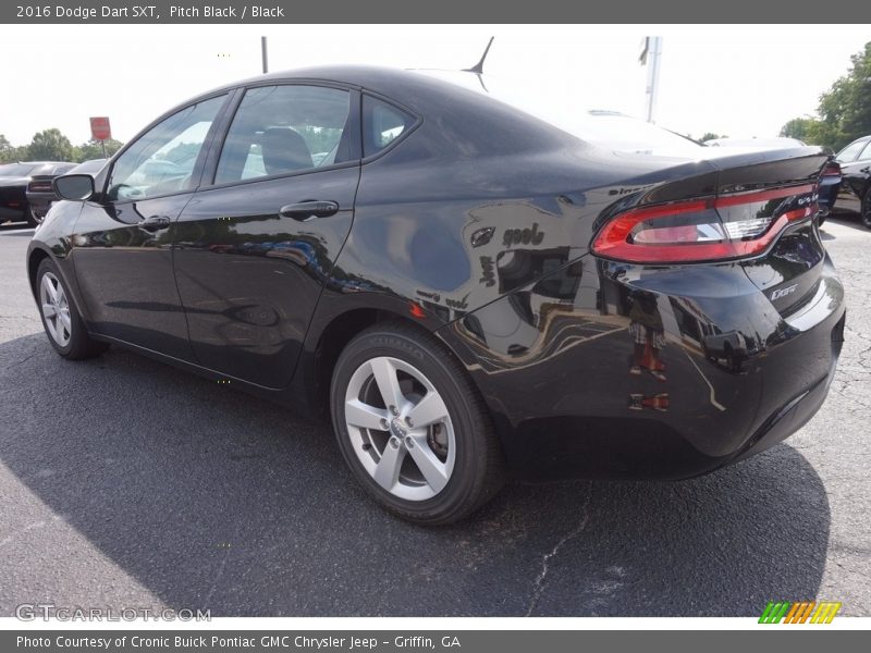 Pitch Black / Black 2016 Dodge Dart SXT