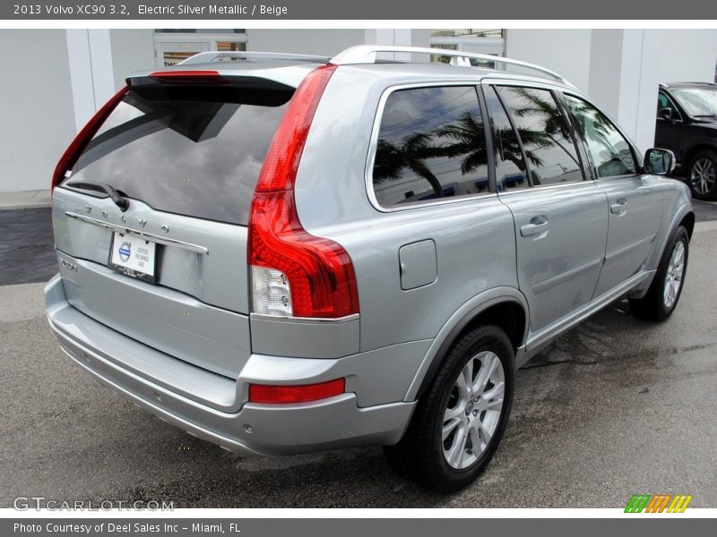 Electric Silver Metallic / Beige 2013 Volvo XC90 3.2