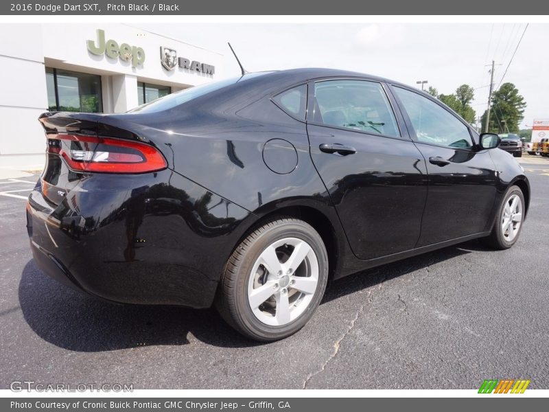 Pitch Black / Black 2016 Dodge Dart SXT