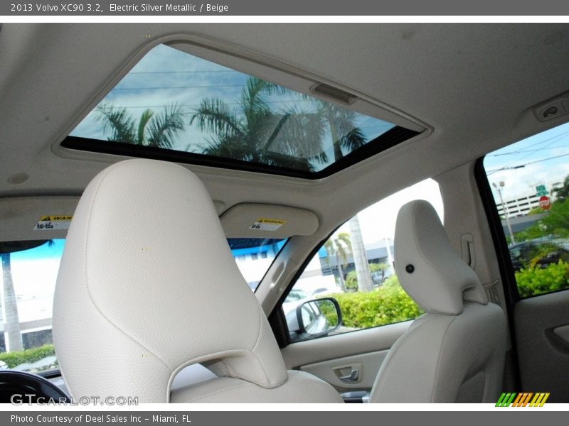 Electric Silver Metallic / Beige 2013 Volvo XC90 3.2