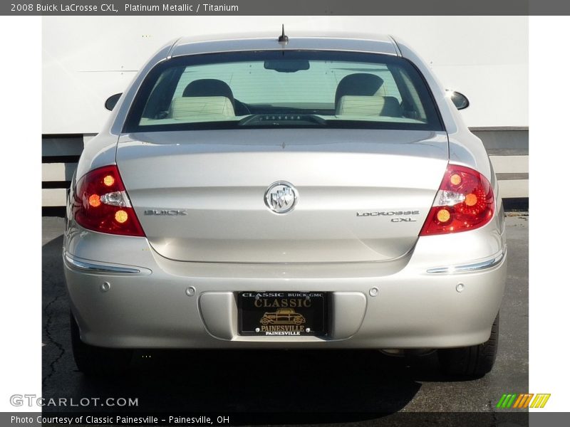 Platinum Metallic / Titanium 2008 Buick LaCrosse CXL
