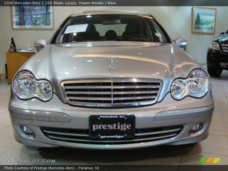 Pewter Metallic / Black 2006 Mercedes-Benz C 280 4Matic Luxury