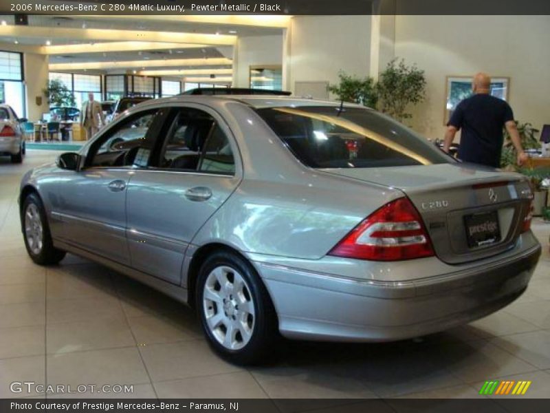 Pewter Metallic / Black 2006 Mercedes-Benz C 280 4Matic Luxury