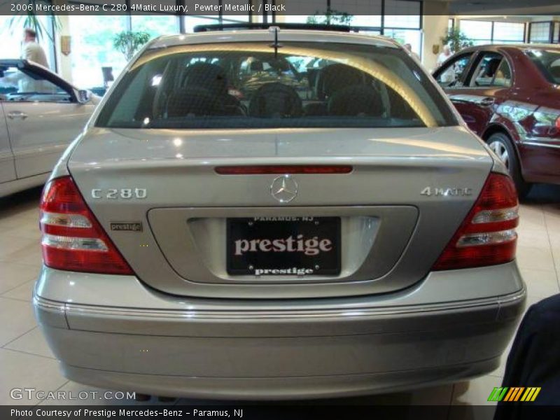Pewter Metallic / Black 2006 Mercedes-Benz C 280 4Matic Luxury