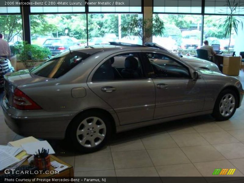 Pewter Metallic / Black 2006 Mercedes-Benz C 280 4Matic Luxury