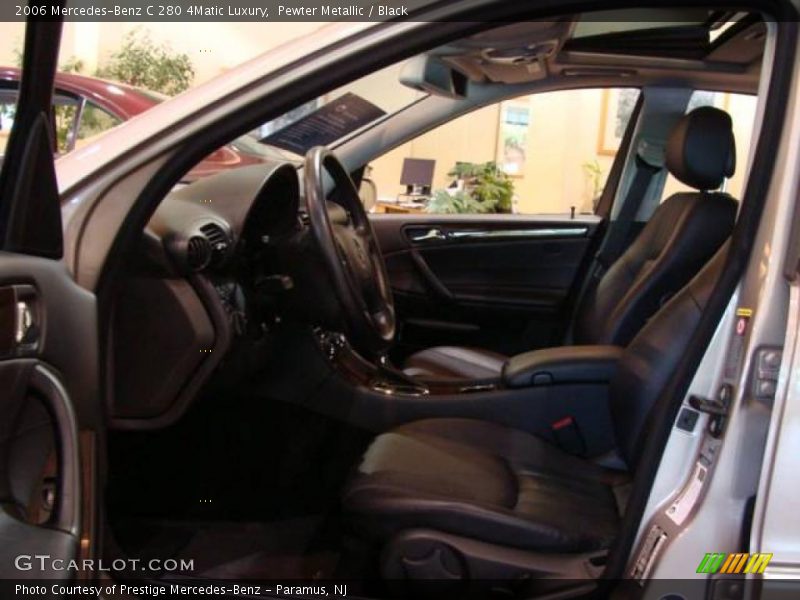 Pewter Metallic / Black 2006 Mercedes-Benz C 280 4Matic Luxury
