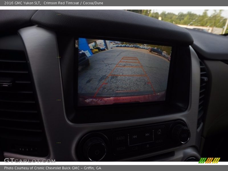 Crimson Red Tintcoat / Cocoa/Dune 2016 GMC Yukon SLT