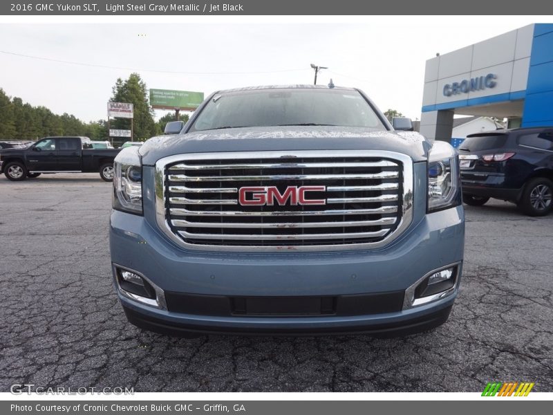 Light Steel Gray Metallic / Jet Black 2016 GMC Yukon SLT