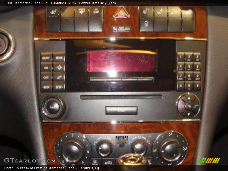 Pewter Metallic / Black 2006 Mercedes-Benz C 280 4Matic Luxury