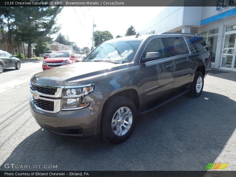 Brownstone Metallic / Cocoa/Dune 2016 Chevrolet Suburban LS 4WD