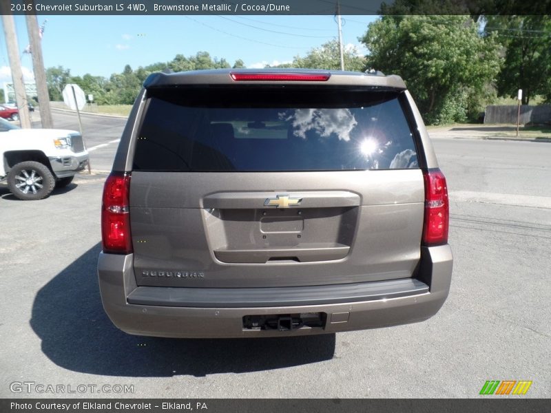 Brownstone Metallic / Cocoa/Dune 2016 Chevrolet Suburban LS 4WD