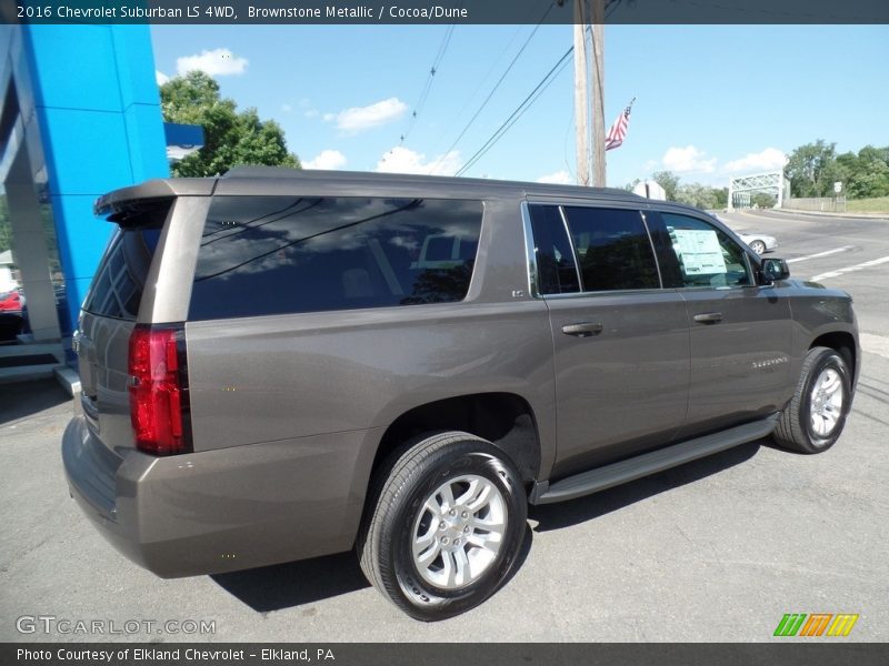 Brownstone Metallic / Cocoa/Dune 2016 Chevrolet Suburban LS 4WD