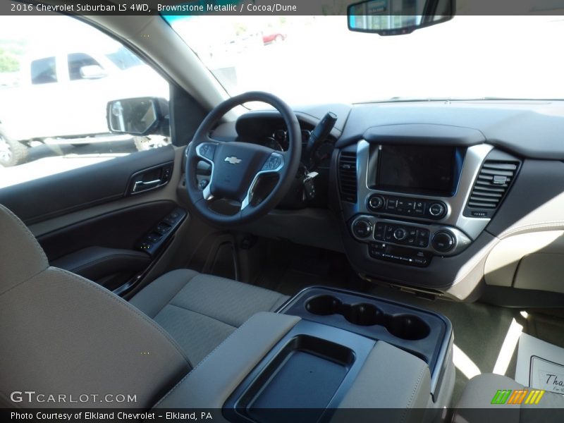 Brownstone Metallic / Cocoa/Dune 2016 Chevrolet Suburban LS 4WD