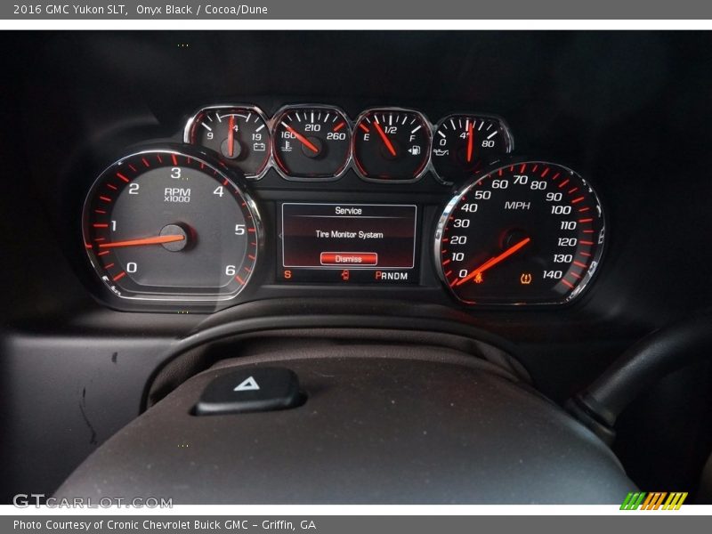  2016 Yukon SLT SLT Gauges