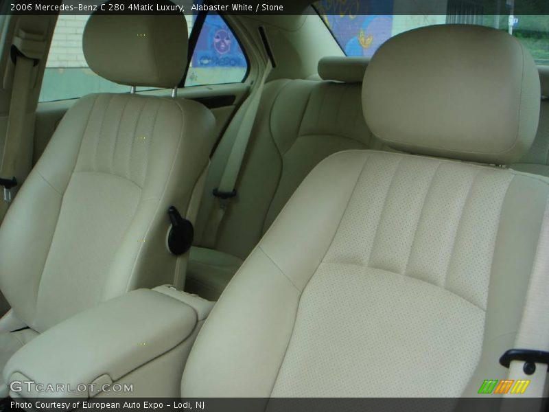 Alabaster White / Stone 2006 Mercedes-Benz C 280 4Matic Luxury