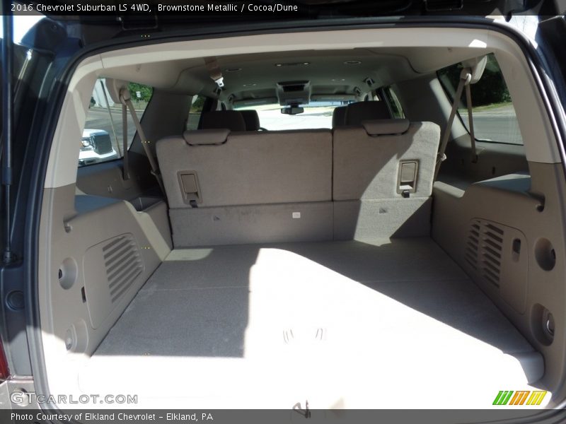 Brownstone Metallic / Cocoa/Dune 2016 Chevrolet Suburban LS 4WD