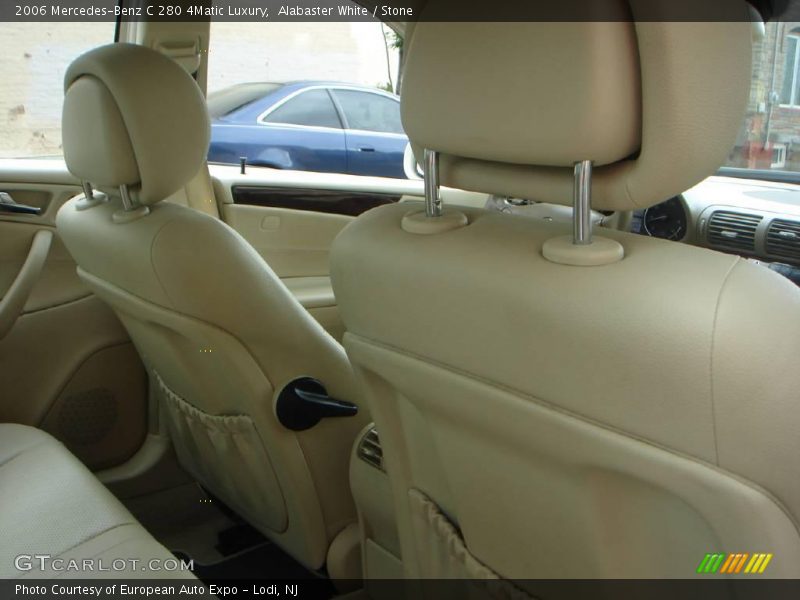 Alabaster White / Stone 2006 Mercedes-Benz C 280 4Matic Luxury
