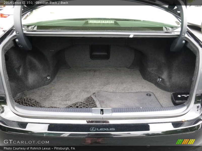 Obsidian Black / Black 2014 Lexus ES 350