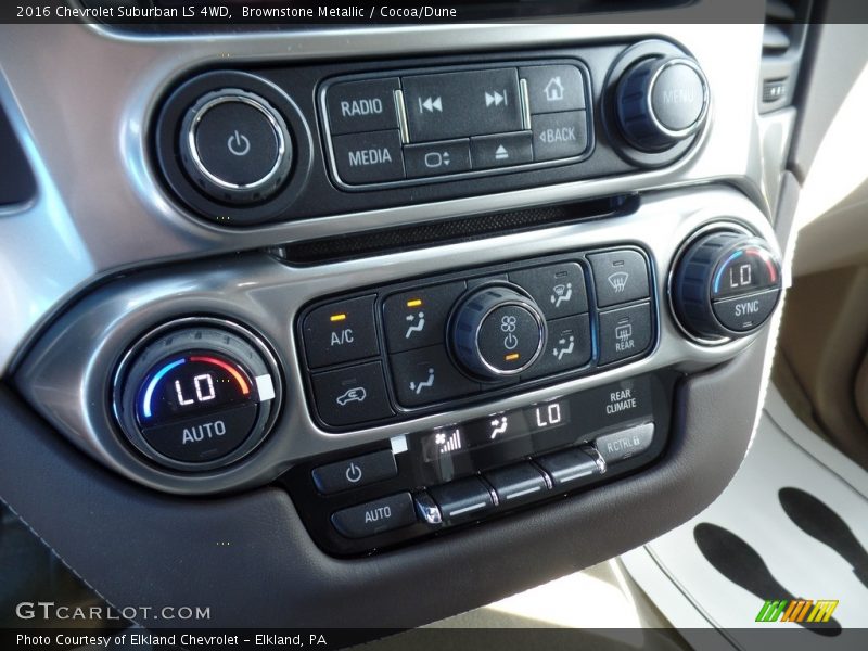 Brownstone Metallic / Cocoa/Dune 2016 Chevrolet Suburban LS 4WD