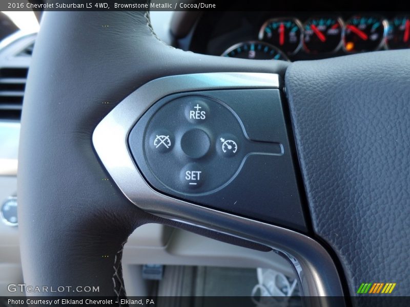Brownstone Metallic / Cocoa/Dune 2016 Chevrolet Suburban LS 4WD