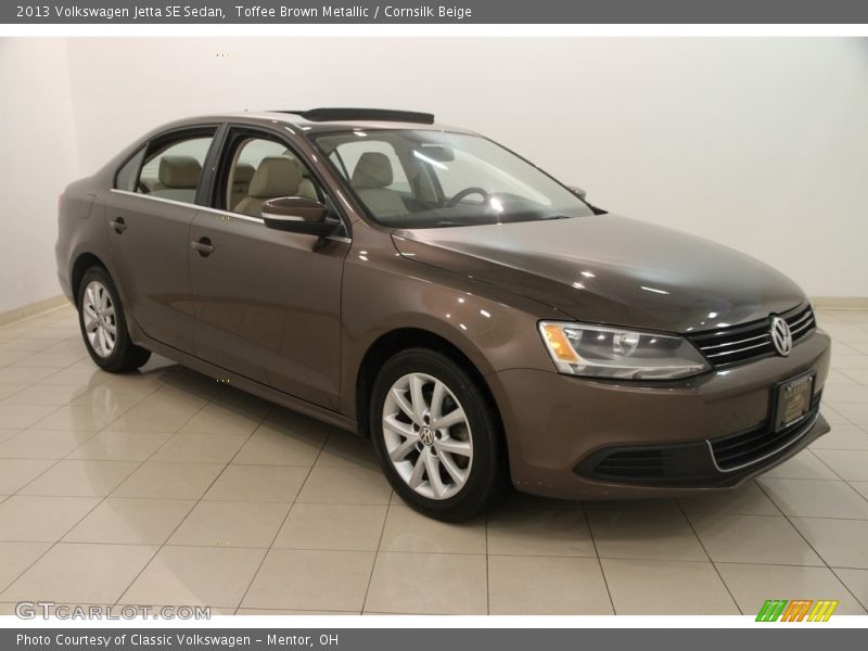 Toffee Brown Metallic / Cornsilk Beige 2013 Volkswagen Jetta SE Sedan
