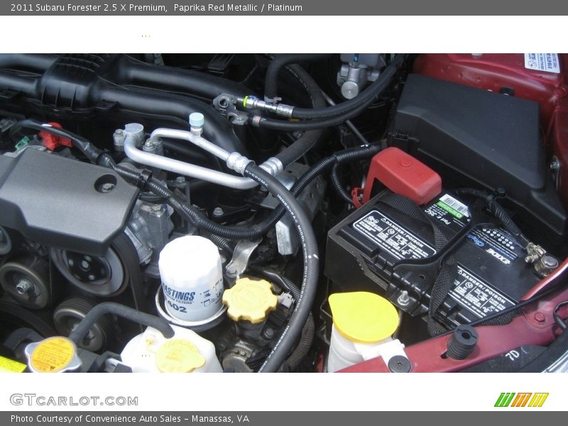 Paprika Red Metallic / Platinum 2011 Subaru Forester 2.5 X Premium
